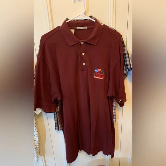 Cutter &‎ Buck Maroon NCAA Polo L - Picture 1 of 5